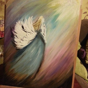 "Ticības Eņģelis" (30x40)