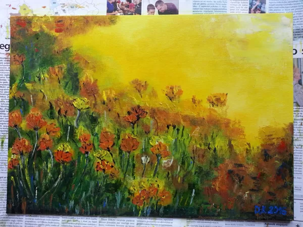 "Izdziedēt" (30x40)