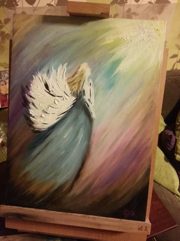 "Ticības Eņģelis" (30x40)