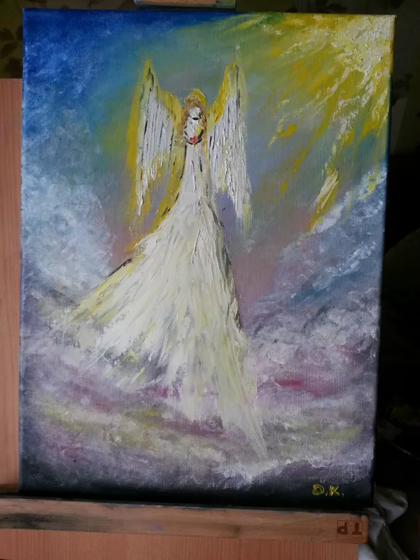 "Eņģelis bērniem" (Canva 30x40)