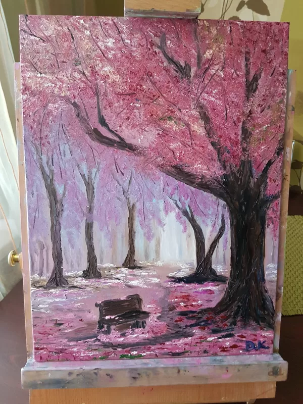 "Kāds noteikti atnāks..." (30x40) -Eur 40, Pieejama