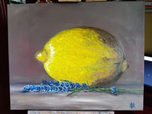 "Citroniņš" (Canva 40x50)