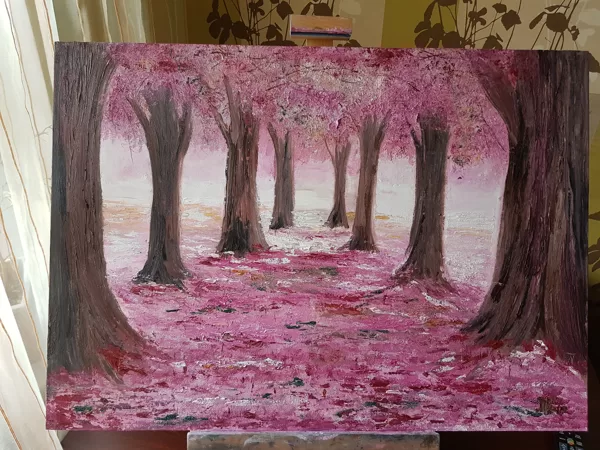 "Sapņu aleja" (50x70) -Eur120, Pieejama