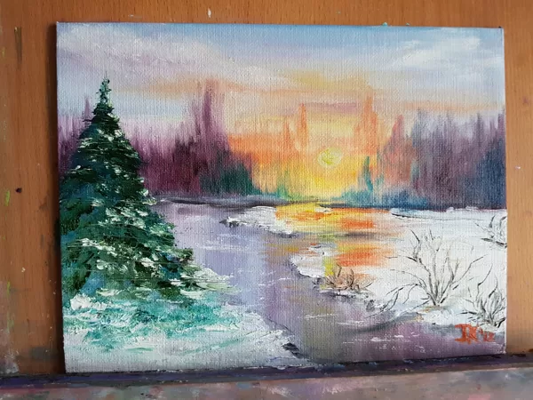 Ziemas pasaka (18x24)