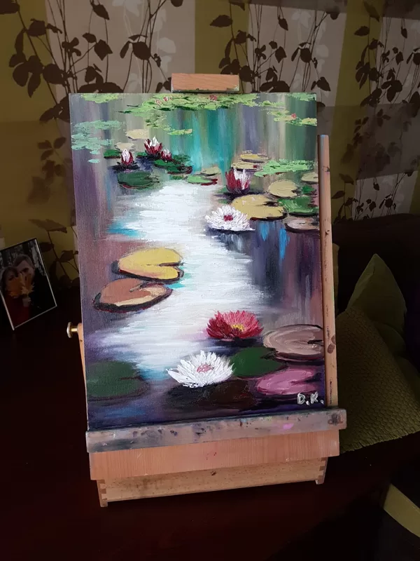 "Ūdensrožu ceļš" ( 30x40)